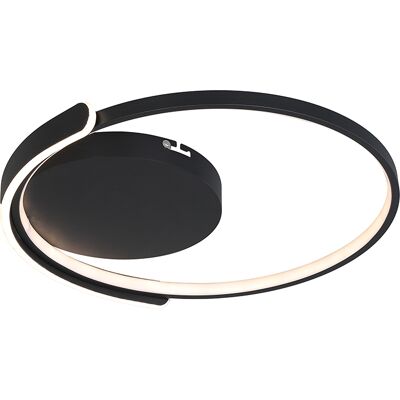 V-Tac Lampadario Led Rotondo 50w Dimmerabile Cct Decorativo Con Telecomando Nero Sku 24179 V-Tac Lampadario Led Rotondo 50w Dimmerabile Cct Decorativo Con Telecomando Nero Sku 24179