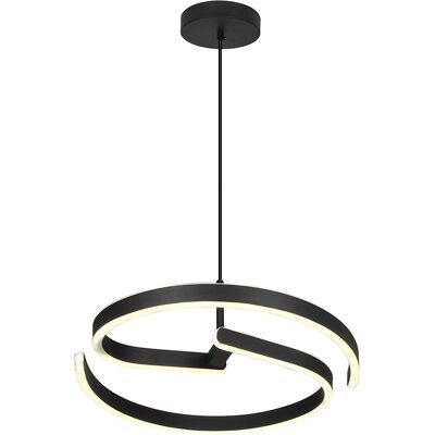 V-Tac Vt-84045 Lampadario Led A Sospensione 25w 4000k 3250 Lm Nero Opaco Ø400 Mm Design Moderno - 24289 V-Tac Vt-84045 Lampadario Led A Sospensione 25w 4000k 3250 Lm Nero Opaco Ø400 Mm Design Moderno - 24289