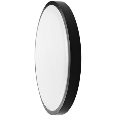 V-TAC Luce da Soffitto LED Rotonda Nera 24W - 295mm - IP44 V-TAC Luce da Soffitto LED Rotonda Nera 24W - 295mm - IP44