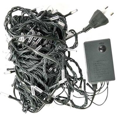 Crylight Luci Natale Catena Luminosa Natalizia 9mt 100pcs Micro Led Reflex Luce Blu Con Controller Ip44 Crylight Luci Natale Catena Luminosa Natalizia 9mt 100pcs Micro Led Reflex Luce Blu Con Controller Ip44