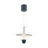 V-Tac Vt-7832 Lampadario Led 9w Altezza Regolabile Design Moderno 173cm Colore Bianco/grigio Luce 3000k - 23103