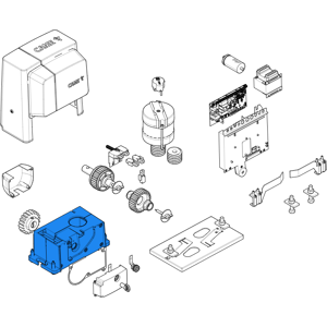 Came 88001-0115 Ricambio Gruppo Cassa Motoriduttore Bx (New)