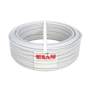 Elan Cavo Composto Video Coassiale Microcoax 75ω + 2x0,50mm² Alimentazione Per Impianti Di Videosorveglianza Matassa 100mt  - Sku 082251