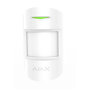 Ajax Ajmp Motionprotect Rilevatore Volumetrico Pir Senza Fili Wireless 868mhz Con Immunità Agli Animali Domestici Bianco