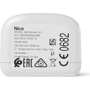 Nice Bidi-Dimmer Interfaccia Mono E Bidirezionale Per Gestione Luce E Dimmer Yubii Home