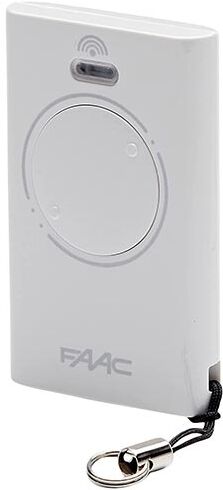 Faac Xt2 Telecomando 2 Canali 433mhz Bianco Trasmettitore Originale Rolling Code Slh Lr - 787007