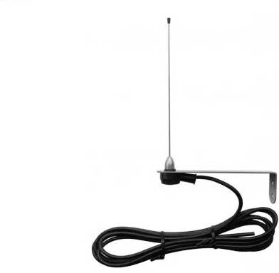 Nologo Antenna Per Automazione Cancelli Accordata Con Staffa In Acciaio 433,92 Mhz - Rg58 3,5m