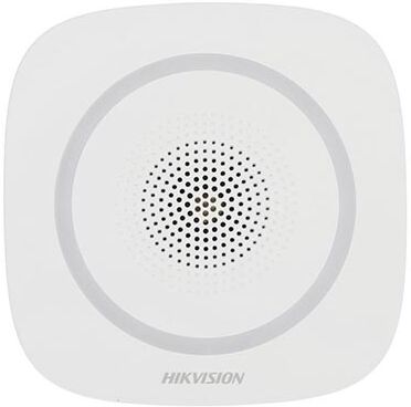 Hikvision Axpro Ds-Ps1-I-We Sirena Allarme Wireless 868mhz Interna 90/110db Indicatore Led Rosso