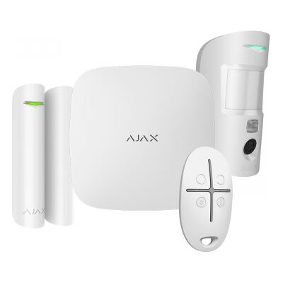 Ajax Starterkit Cam Hdr (8eu) Asp Kit Allarme Professionale Wireless 2g Bianco Gprs/ethernet – Cod. 156253.381.Wh1 Ajax Starterkit Cam Hdr (8eu) Asp Kit Allarme Professionale Wireless 2g Bianco Gprs/ethernet – Cod. 156253.381.Wh1