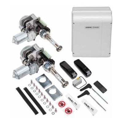 Faac Kit Cancello Battente A Scomparsa High Kit Perfect 60 24 v S2500i - 120020 Faac Kit Cancello Battente A Scomparsa High Kit Perfect 60 24 v S2500i - 120020
