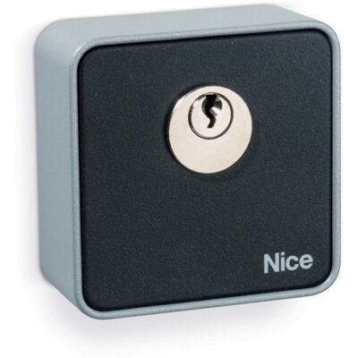 Interruttore chiave Nice EKS1010 - Esterno, Metallo, Design Sottile Interruttore chiave Nice EKS1010 - Esterno, Metallo, Design Sottile