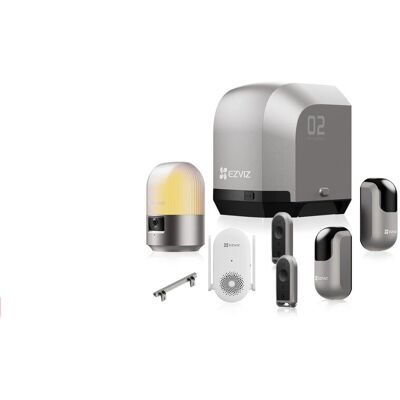 Ezviz Hg2 600 Pro Kit Cancello Scorrevole Smart 600 Kg Con Telecamera Integrata, Allarme, Controllo Remoto Cloud Ezviz Hg2 600 Pro Kit Cancello Scorrevole Smart 600 Kg Con Telecamera Integrata, Allarme, Controllo Remoto Cloud