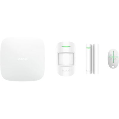 Ajax Starterkit Asp (Hub + Motionptotect + Doorprotect + Spacecontrol) Kit Allarme Wireless Gprs/lan Ajax Starterkit Asp (Hub + Motionptotect + Doorprotect + Spacecontrol) Kit Allarme Wireless Gprs/lan
