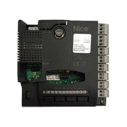 Nice Poa3r10 Poa3 Centrale Di Ricambio Scheda Elettronica Per Motori Hopp Bd 7124 - Nuova Versione