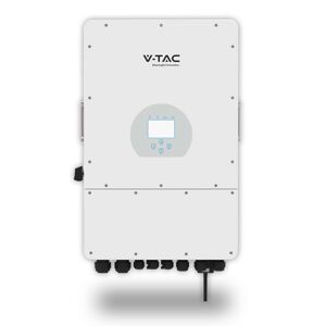 V-Tac - Deye Inverter Fotovoltaico Ibrido On-Grid / Off-Grid Monofase 5kw Per Pannelli Solari Cei-021 -11547 - Sun-5k-Sg03lp1-Eu