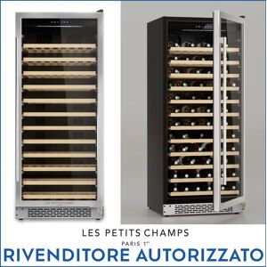 Ⓜ️🔵🔵🔵 LES PETITS CHAMPS CAVCE100 - Cantinetta per 100 bottiglie, No Frost, da incasso o