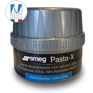 Ⓜ️🔵🔵🔵👌 Smeg Home Care PASTA-X - Pasta rigenerante per acciaio inox con spugna in dot