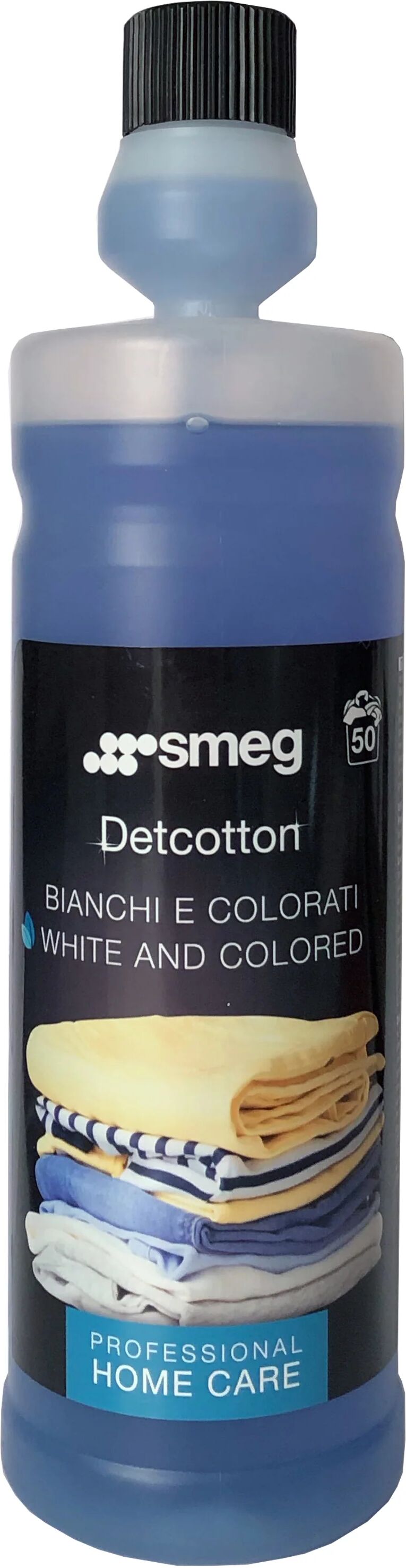 Ⓜ️🔵🔵🔵👌 Smeg Home Care DETCOTTON - Detersivo liquido per lavatrice a base enzimatica