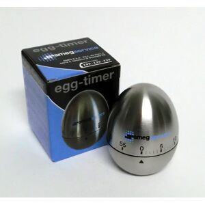 ⓜ️🔵🔵🔵👌 smeg home care egg-timer - ovetto timer in acciaio inox per l'uso in cucina