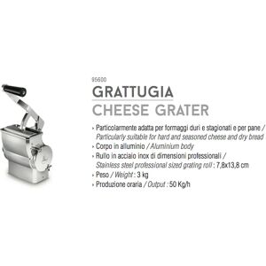 ⓜ️🔵🔵🔵👌 tre spade toollio cheese grater tool - accessorio grattugia per robot da cuci