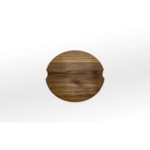 Ⓜ️🔵🔵🔵👌 Alpes  TL Ø 41 - Tagliere tondo Ø 41 cm, in legno di teak, Adatto per vasca
