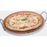 🔵🔵🔵 Smeg PRTX - Pietra tonda per pizza e pane, diametro 35cm con 2 manici