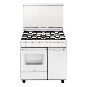 smeg cb91gv1 - cucina bianca, serie melodia, 90x60 cm classe b