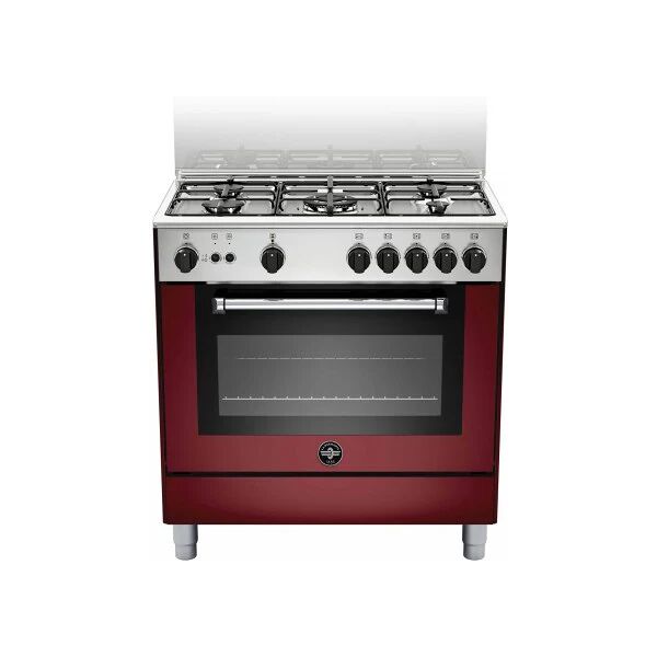 bertazzoni la germania Ⓜ️🔵🔵🔵👌 la germania amn855gviv - cucina 5 fuochi gas, forno gas ventilato, 80x50 cm,