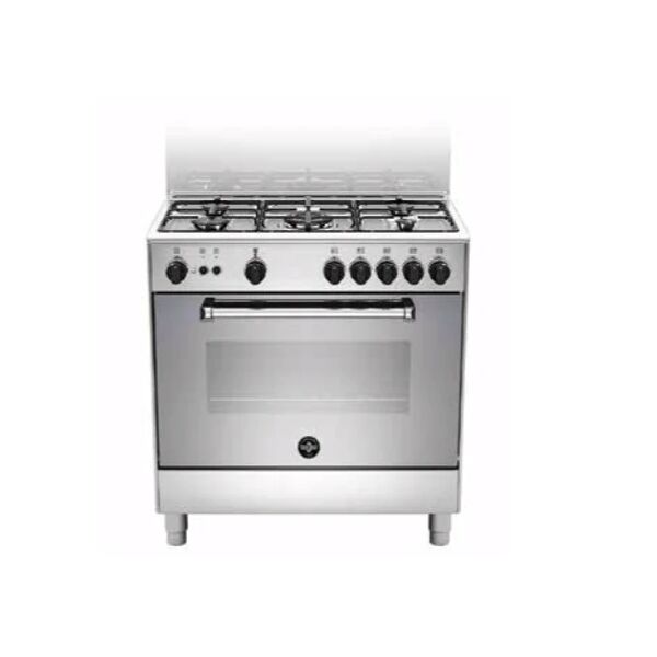 bertazzoni la germania Ⓜ️🔵🔵🔵 la germania amn855exv - cucina 5 fuochi gas, forno elettrico multifunzione, 80x50