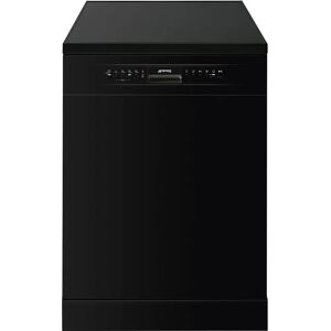 🔵🔵🔵 Smeg LVS292DN - Lavastoviglie Libera Installazione, Estetica Universale, Nero, 60 cm, N