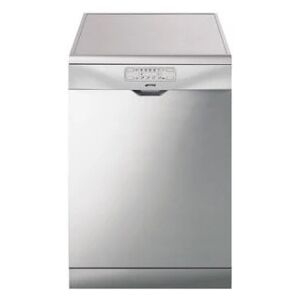 SMEG LVS337SX - Lavastoviglie, Silver con porta Inox Antimpronta, Classe A+