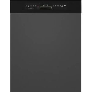 Ⓜ️🔵🔵🔵 Smeg PL292DN - Lavastoviglie incasso con frontalino a vista, Nero, 60 cm, 13 cope