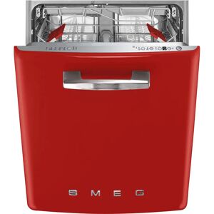 Ⓜ️🔵🔵🔵👌 Smeg STFABRD3 - Lavastoviglie 50's Style, incasso sottotop, ROSSA, Nuova clas