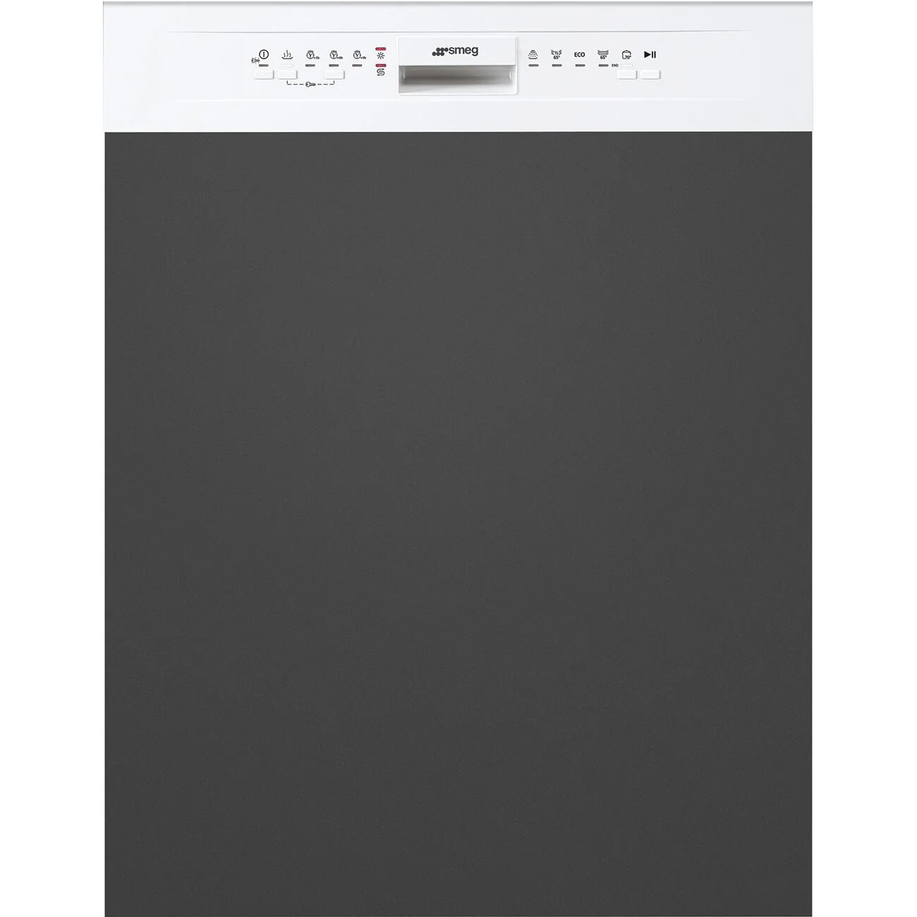 Ⓜ️🔵🔵🔵 Smeg PL292DB - Lavastoviglie, Incasso, Parzialmente integrata, Bianco, 60 cm, 13