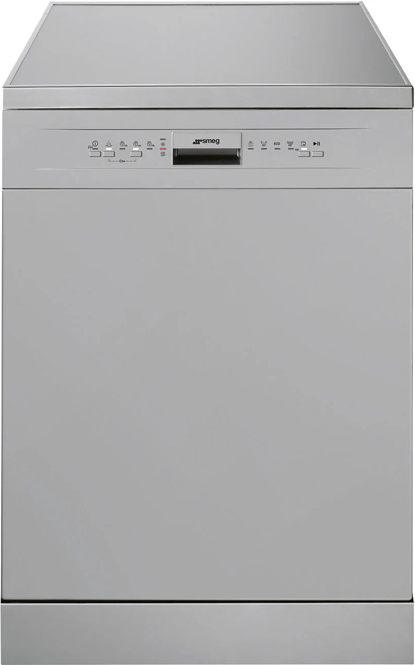 🔵🔵🔵 Smeg LVS292DS - Lavastoviglie Libera Installazione, Estetica Universale, Silver, 60 cm,