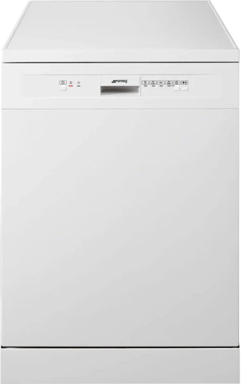 Ⓜ️🔵🔵🔵👌 Smeg LVS112BIN - Lavastoviglie bianca, libera installazione, 12 coperti, Clas