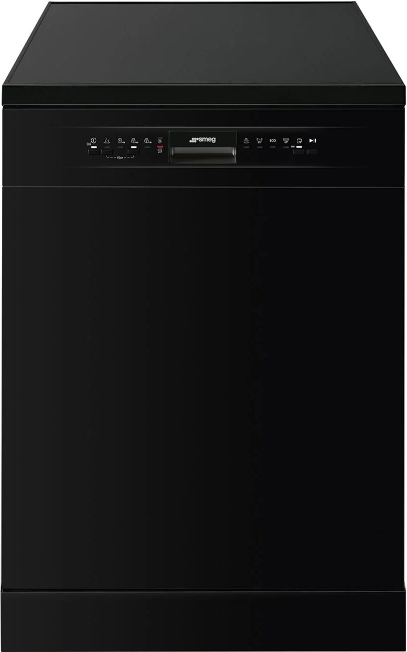 SMEG Smeg LVS292DN - Lavastoviglie Libera Installazione, Estetica Universale, Nero, 60 cm, N