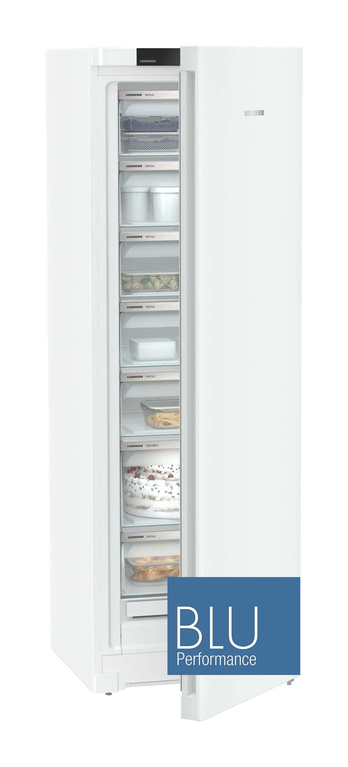 Ⓜ️🔵🔵🔵 Liebherr FNf 5207 - Congelatore verticale, Bianco, NoFrost, 277 litri, 186x60 cm,
