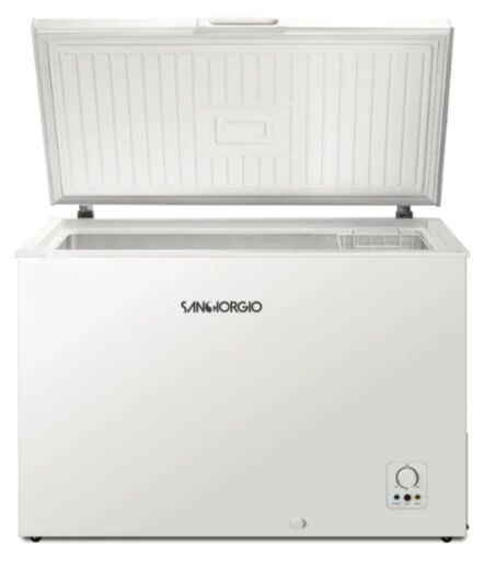 San Giorgio Ⓜ️🔵🔵🔵 SanGiorgio SP30SWE - Congelatore a pozzo, 306 litri, bianco, statico, Nuova class