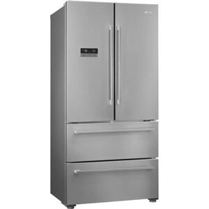 Ⓜ️🔵🔵🔵 Smeg FQ55FXDF - Frigorifero 2 Porte e 2 cassetti,  Inox-look, Ventilato/ NO FROST