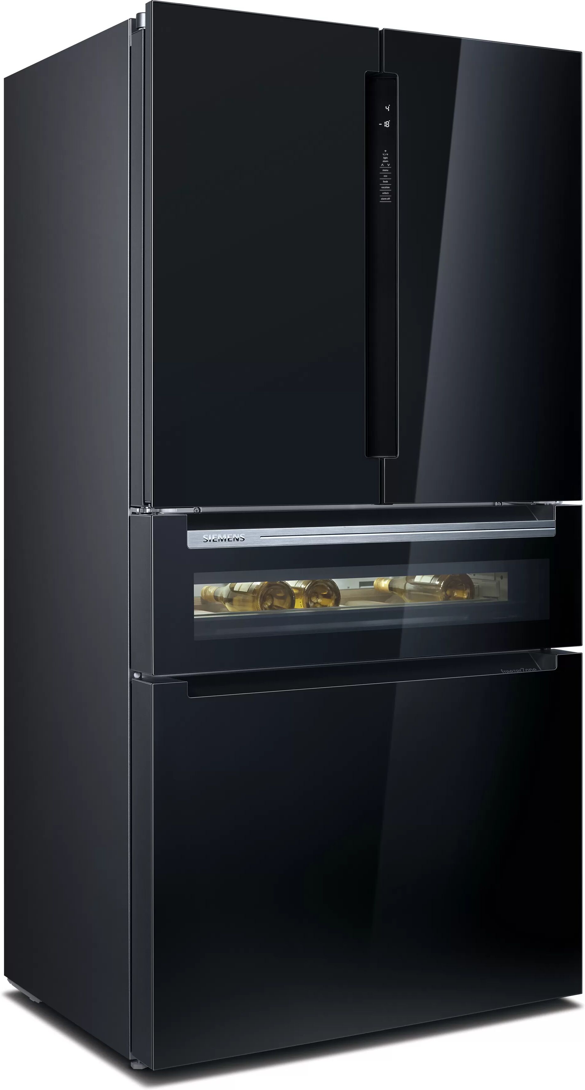 Ⓜ️🔵🔵🔵 SIEMENS KF96RSBEA - Frigorifero French door ACCIAIO NERO, 5 ANNI GARANZIA INCLUSI