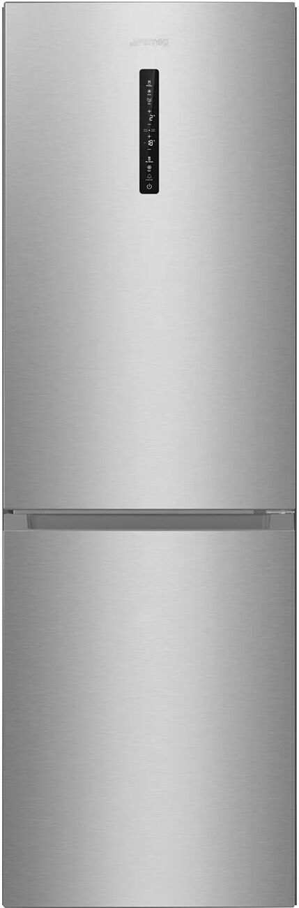 SMEG Smeg FC19XDNC - Frigorifero Combinato, Estetica Universale, Inox-look, NO FROST totale,