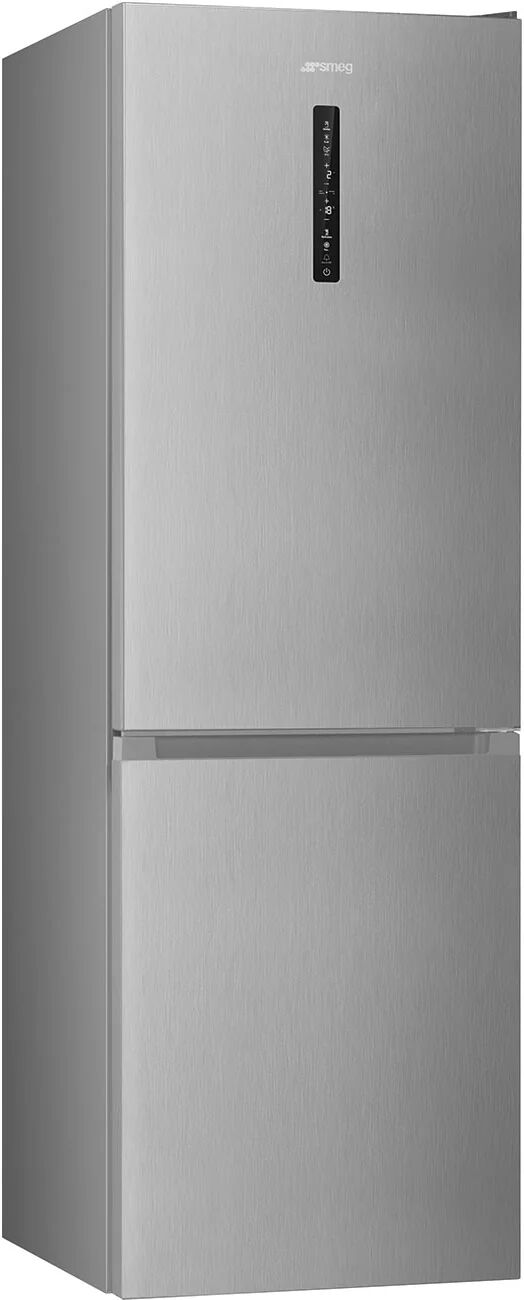 SMEG Ⓜ️ Smeg FC19XDND - Frigorifero Combinato, Estetica Universale, Inox-look, NO FROST t