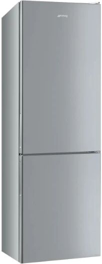 SMEG Ⓜ️ Smeg FC18EN1S - Frigorifero combinato, SILVER, No Frost totale, Nuova classe