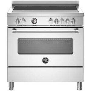 Ⓜ️🔵🔵🔵 BERTAZZONI MAS95I1EXT - Cucina induzione, 90 cm, ACCIAIO INOX, forno elettrico, C