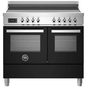 Ⓜ️🔵🔵🔵 BERTAZZONI PRO105I2ENET - Piano cottura a Induzione, Serie Professional, Nero, Do