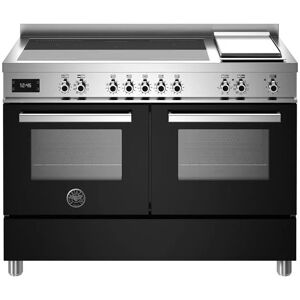 Ⓜ️🔵🔵🔵 BERTAZZONI PRO125I2ENET - Piano cottura a Induzione, Serie Professional, Nero, 12