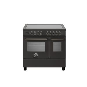 Ⓜ️🔵🔵🔵 BERTAZZONI PRO95I2ECAT - Piano cottura a Induzione, Serie Professional, Carbonio,