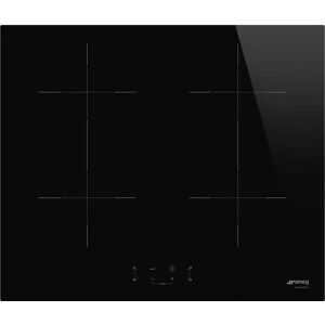 Ⓜ️🔵🔵🔵 Smeg SIB2641D - Piano cottura a Induzione, nero, 60 cm, Estetica Universale, Inca