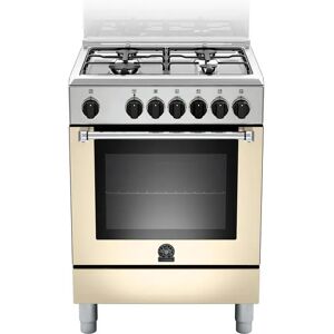 Ⓜ️🔵🔵🔵 LA GERMANIA AMN664ECRV - Cucina 4 fuochi gas, forno elettrico ventilato, 60 cm, C